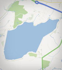 Draycote Fishery Map